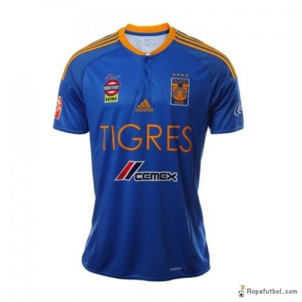 Camiseta Tigres de la UANL Replica Segunda Ropa 2016/17 Azul